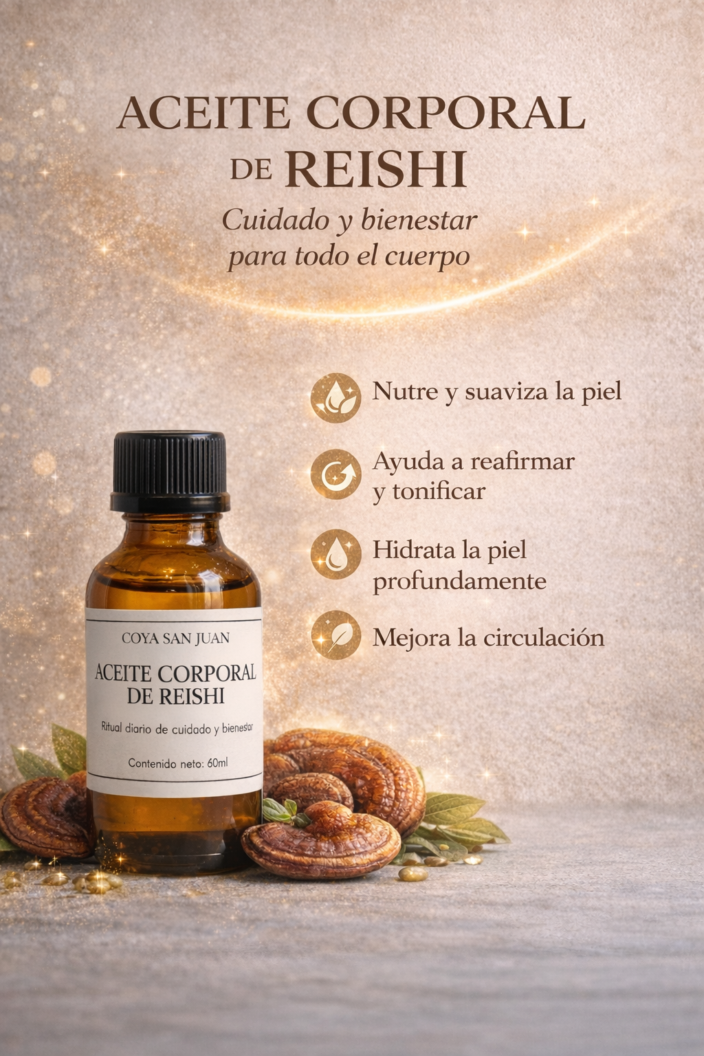Aceite Corporal de Reishi