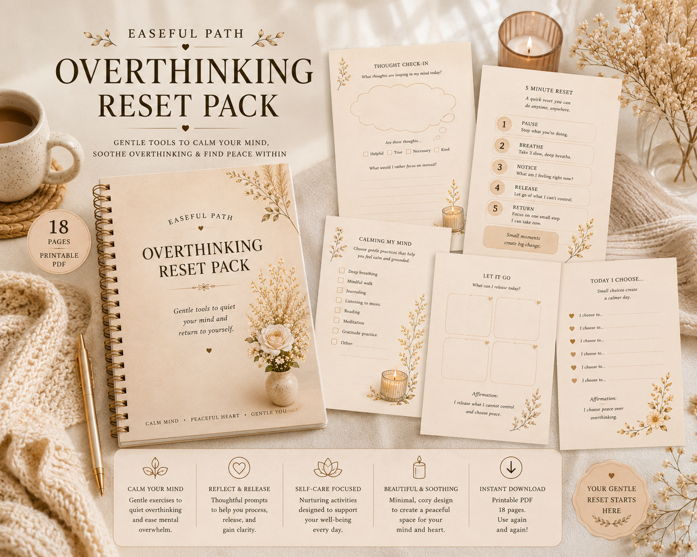 Overthinking Reset Pack
