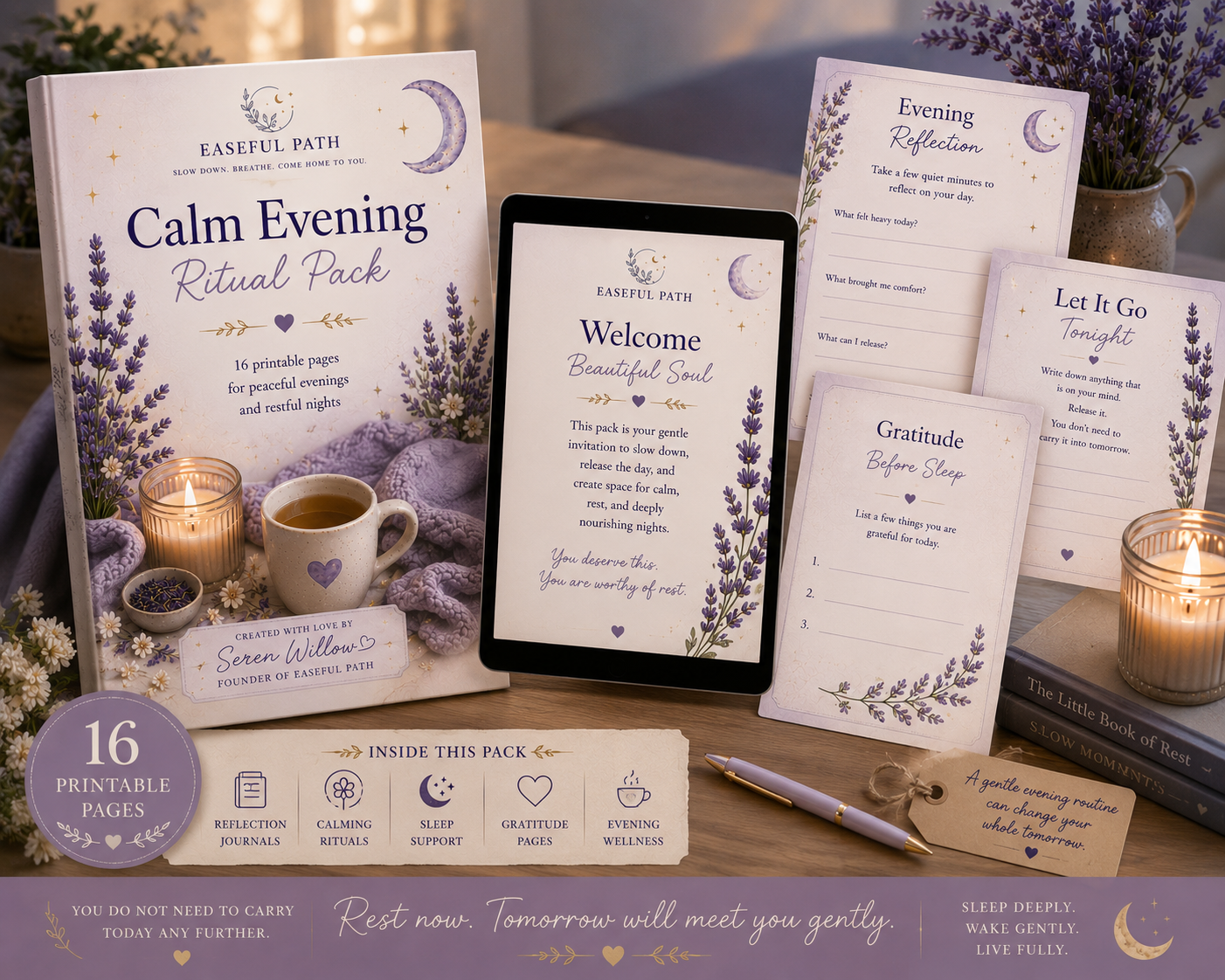 Calm Evening Ritual Pack