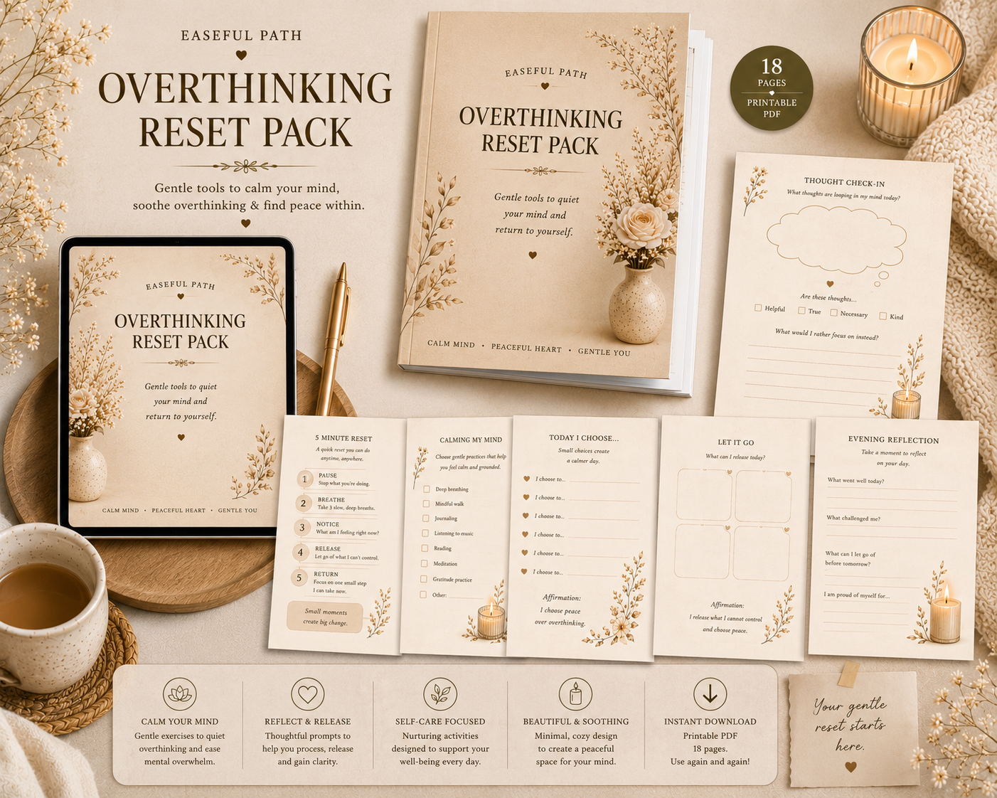 Overthinking Reset Pack