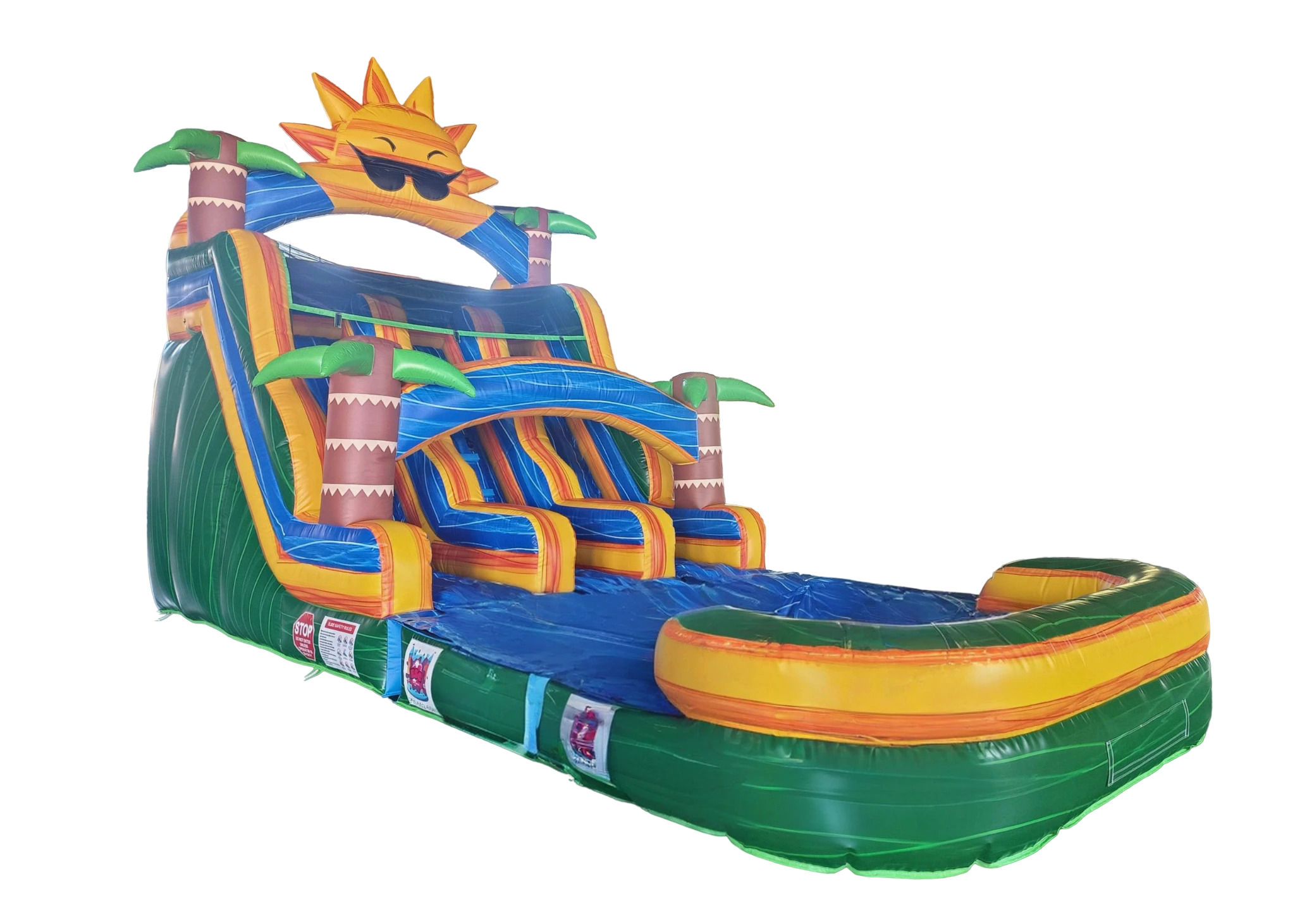 Double Water Slide
