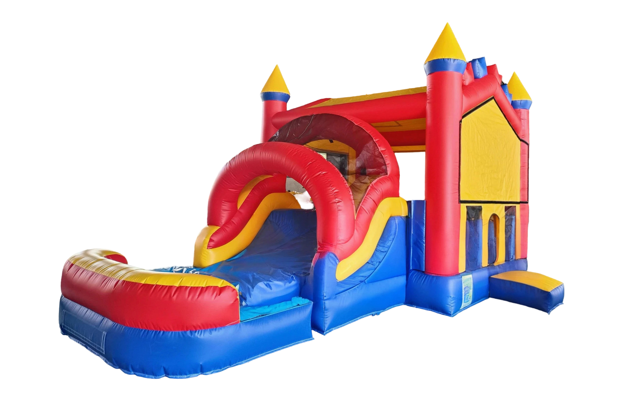 Wet or Dry Jumper & Mini Slide Combo