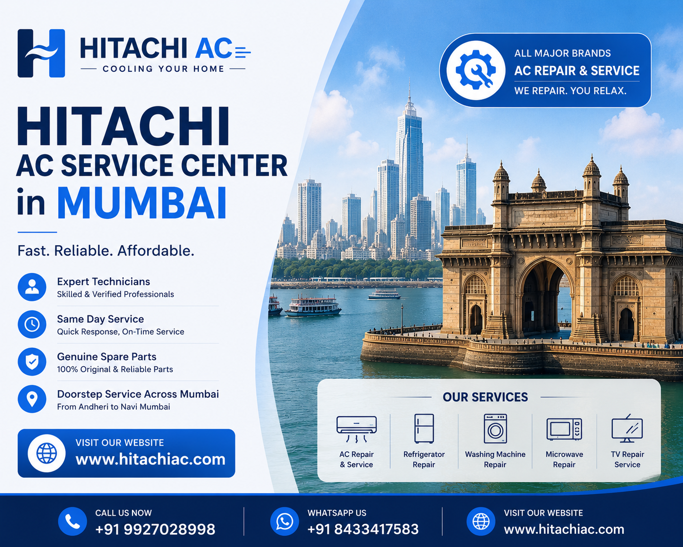 Hitachi AC Service Center Mumbai