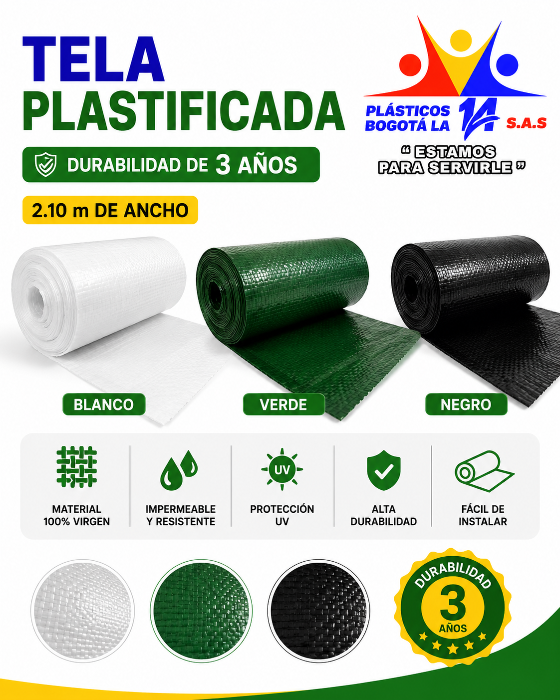 Tela Plastificada