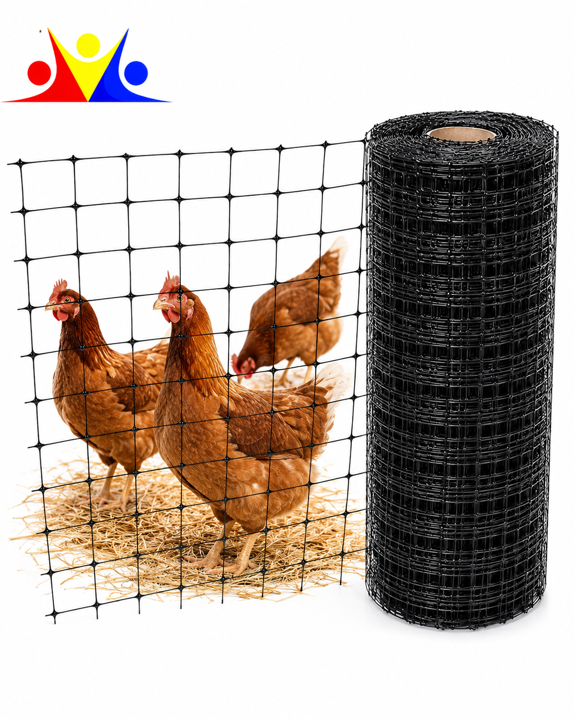Malla de protección para gallinero