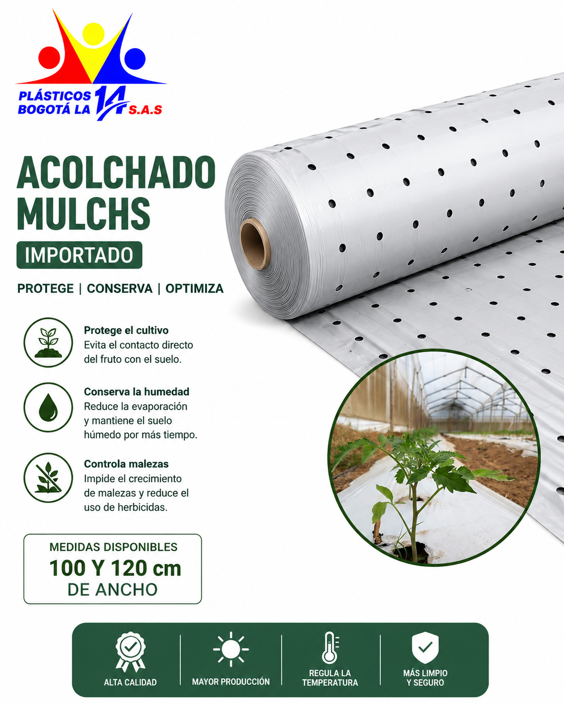 Acolchado Mulchs Importado