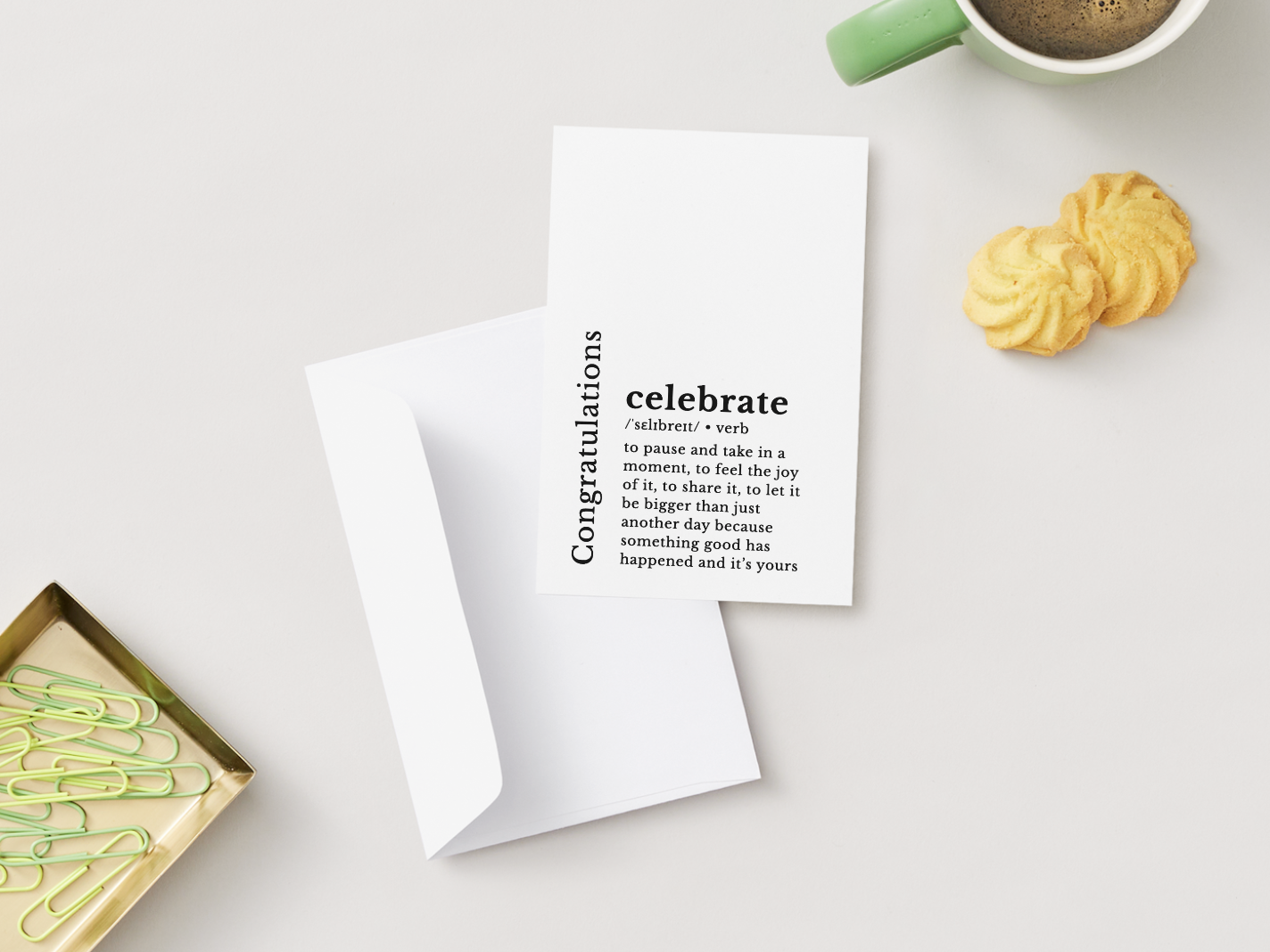 Congratulations Card | Loose Leaf Tea | Celebration Card