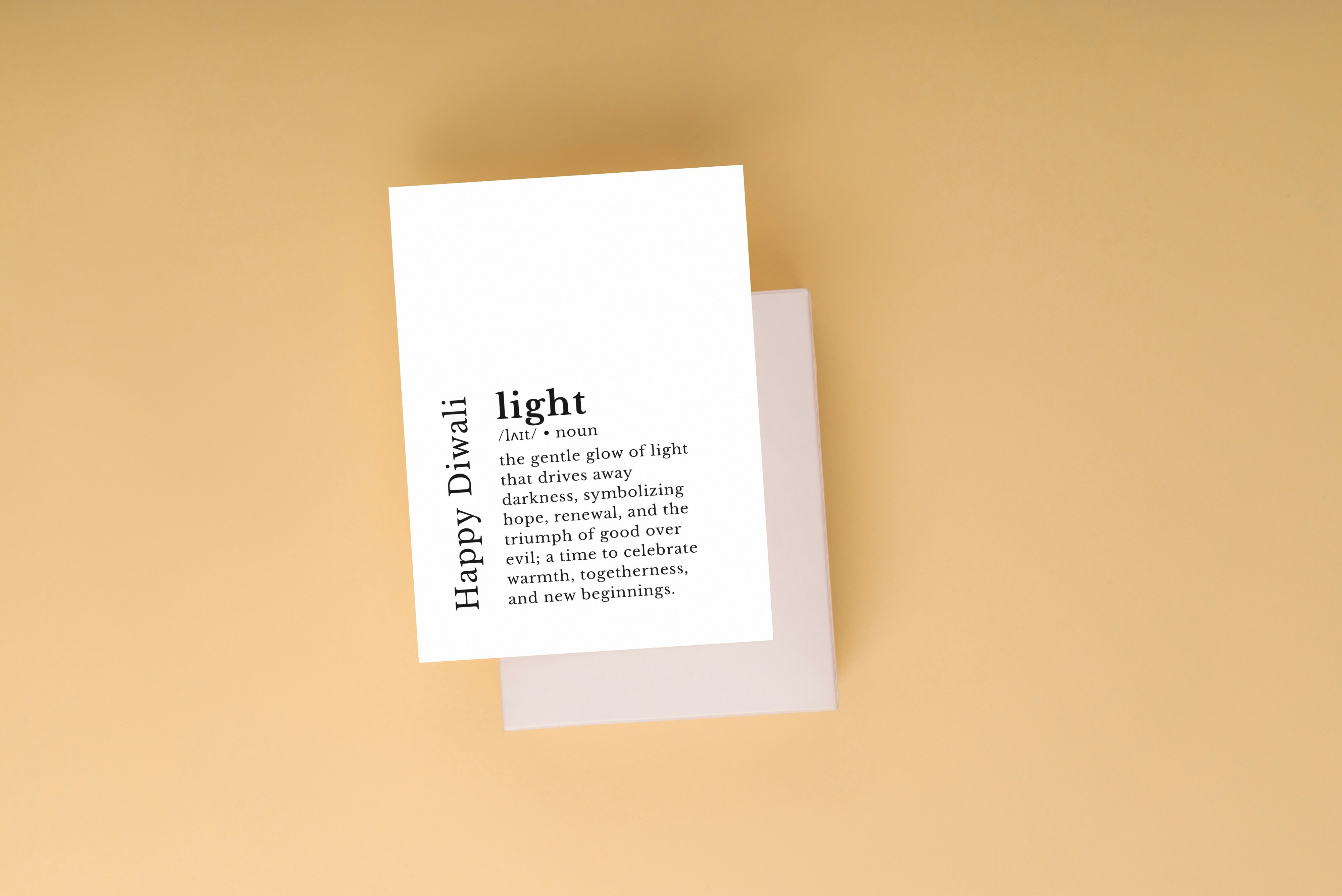 Happy Diwali Gift and Card | Loose Leaf Tea | Greeting Card