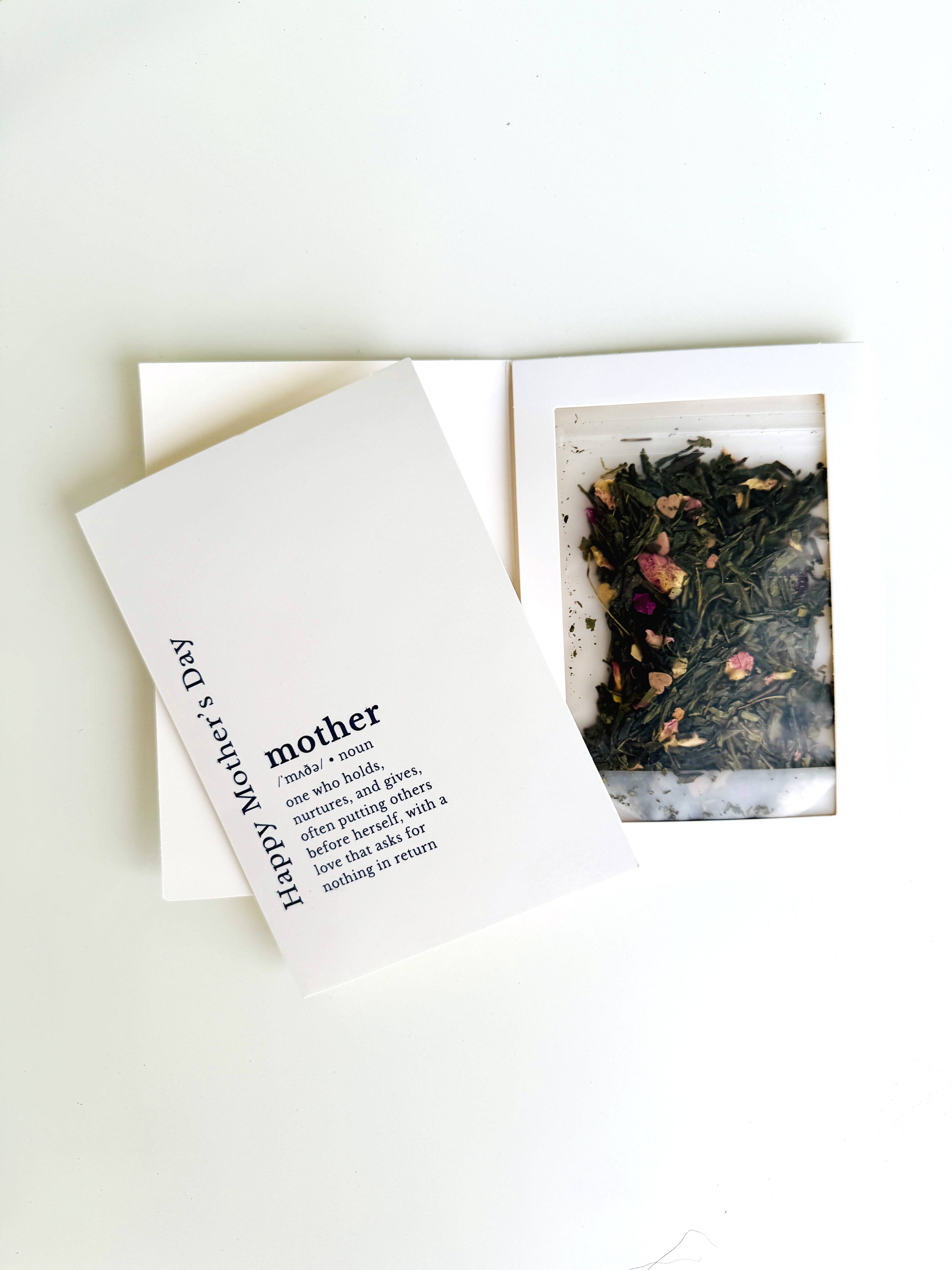 Mother's Day Card with Gift | Loose Leaf Tea | Greeting Card