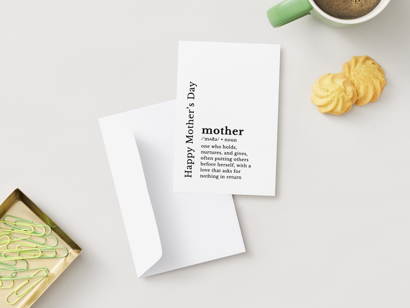 Mother's Day Card with Gift | Loose Leaf Tea | Greeting Card