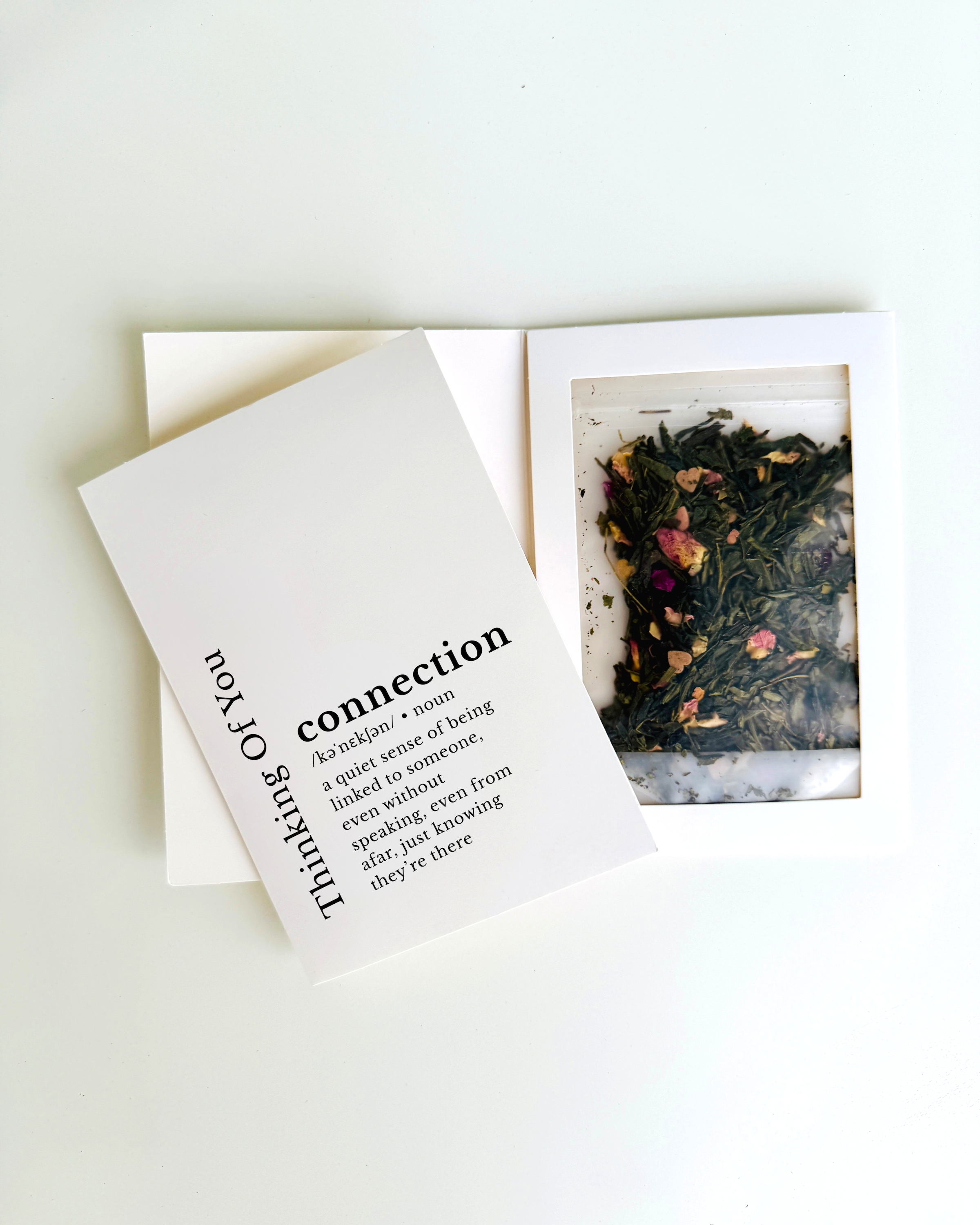 Thinking of You Card | Loose Leaf Tea | Unique Greeting Card
