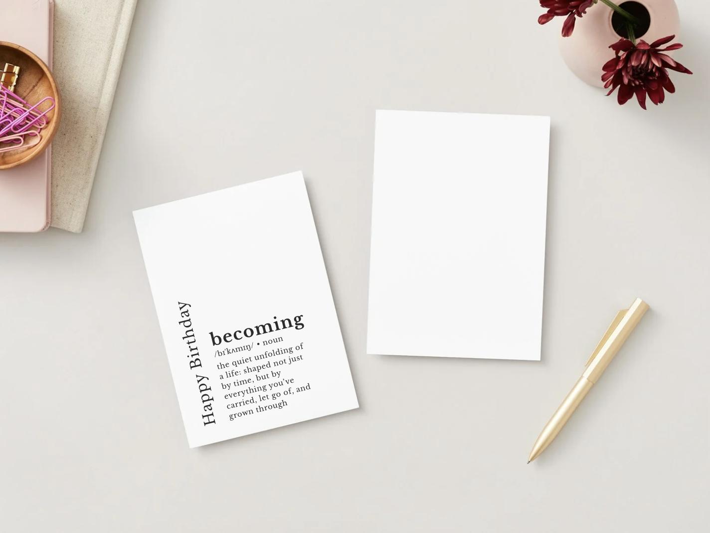 Birthday Card | Loose Leaf Tea | Greeting Card