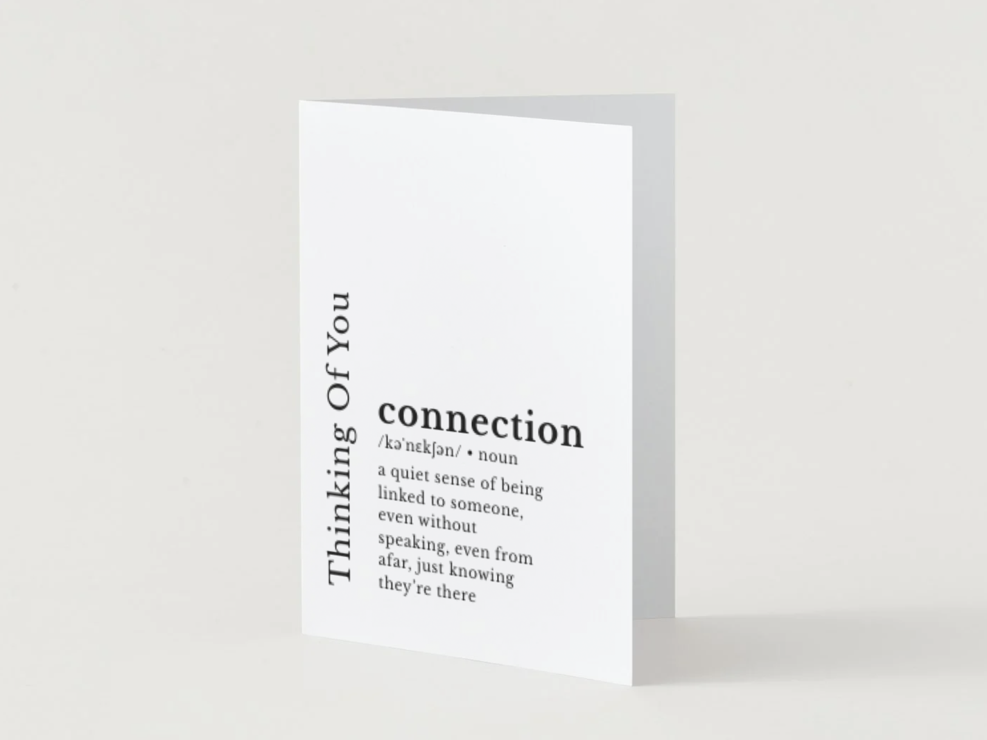 Thinking of You Card | Loose Leaf Tea | Unique Greeting Card