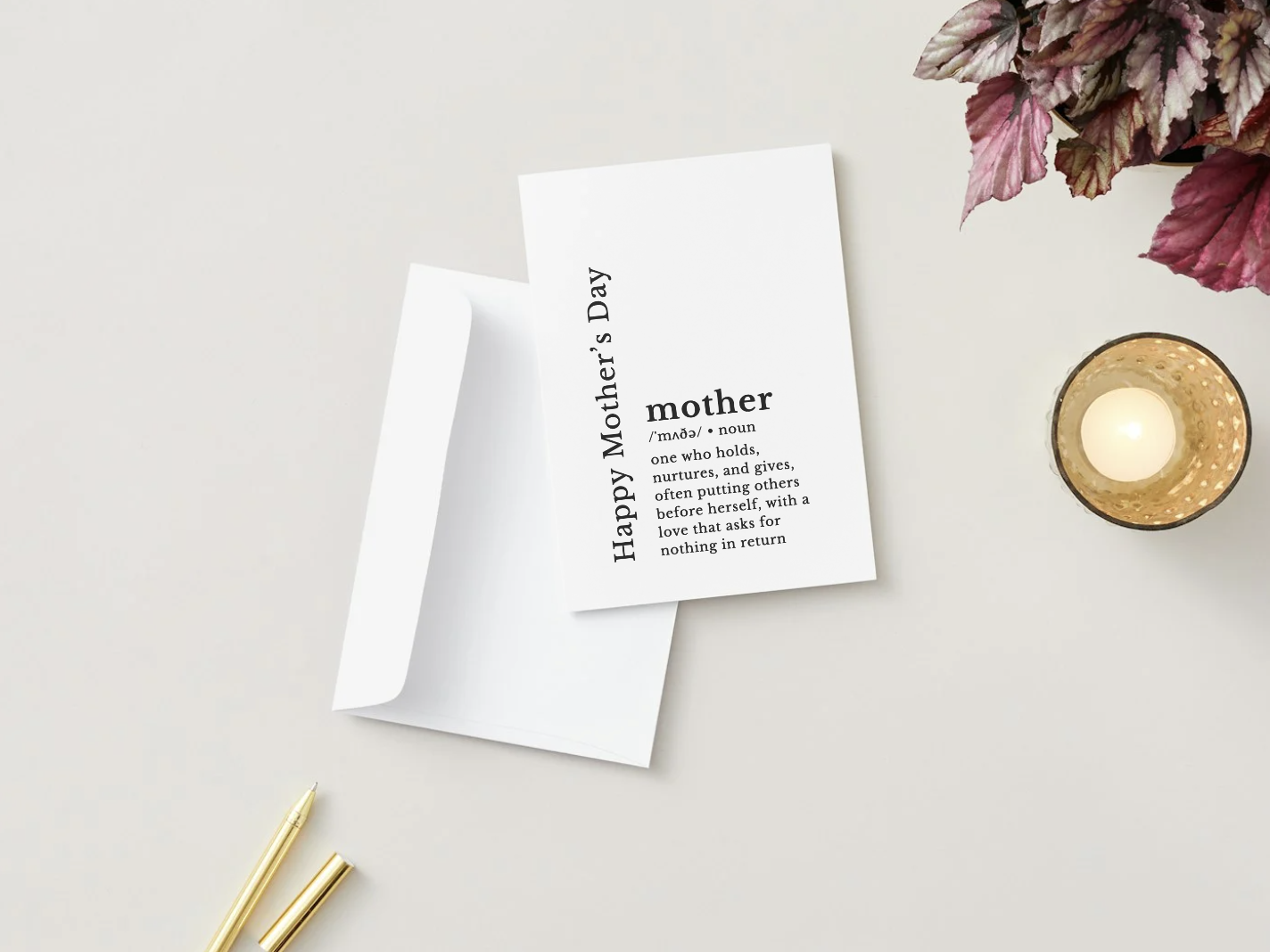 Mother's Day Card with Gift | Loose Leaf Tea | Greeting Card