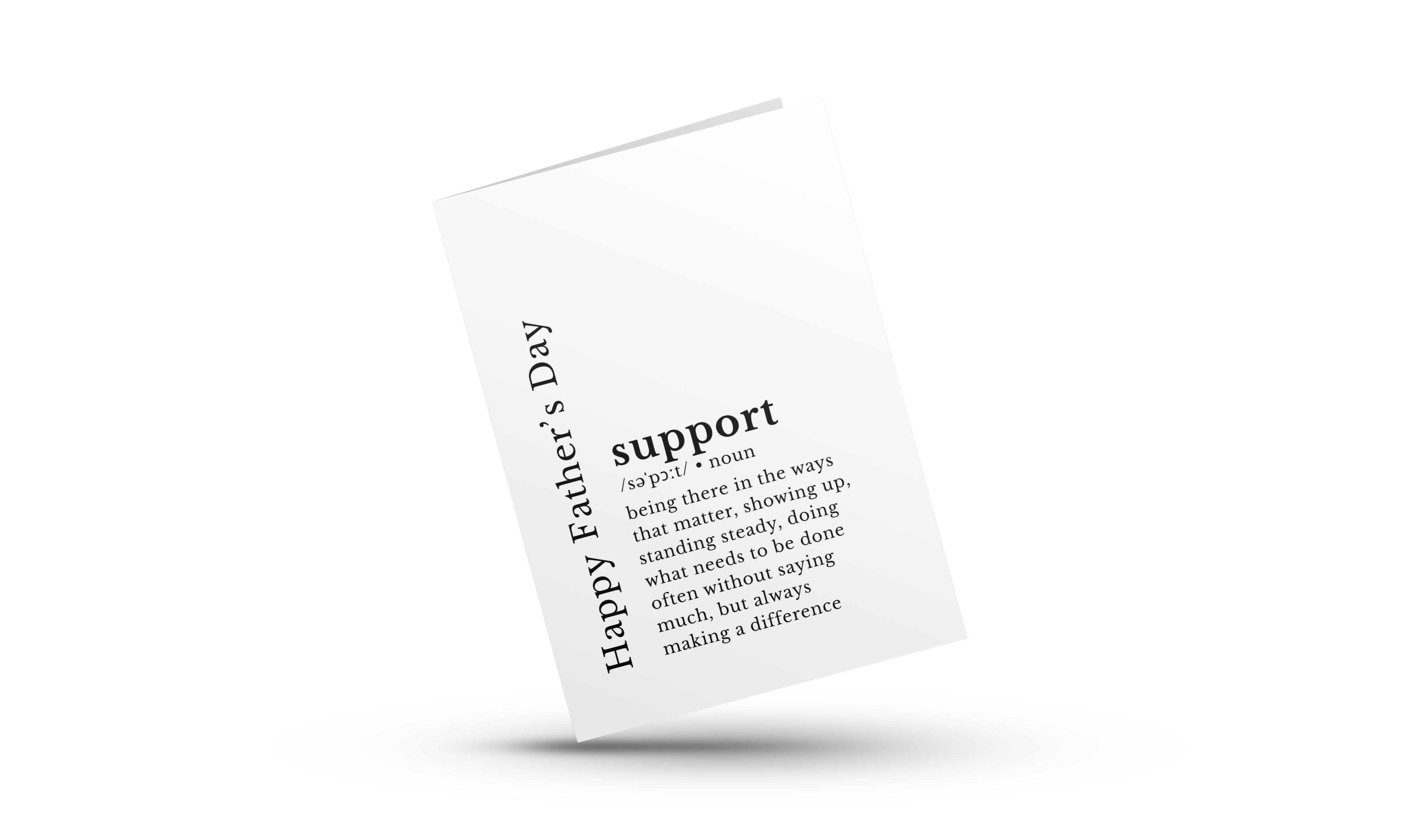 Father's Day Card | Loose Leaf Tea | Greeting Card for Dad