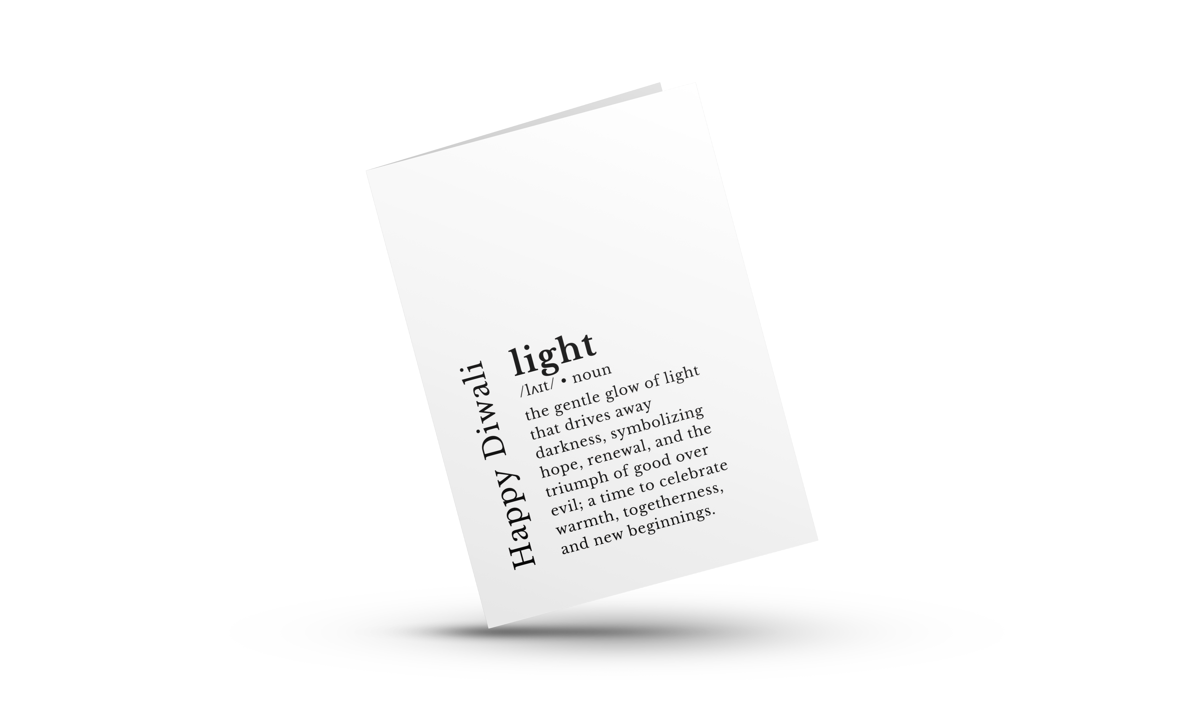 Happy Diwali Gift and Card | Loose Leaf Tea | Greeting Card