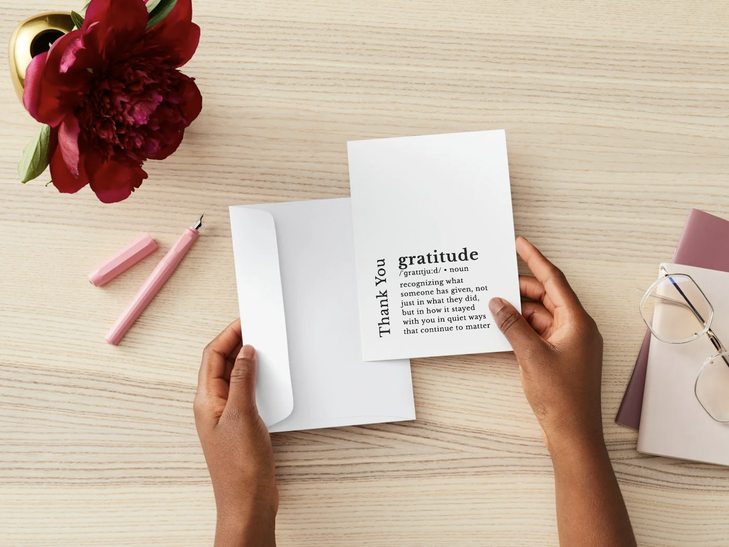 Thank You Card | Loose Leaf Tea | BESTSELLER Greeting Card