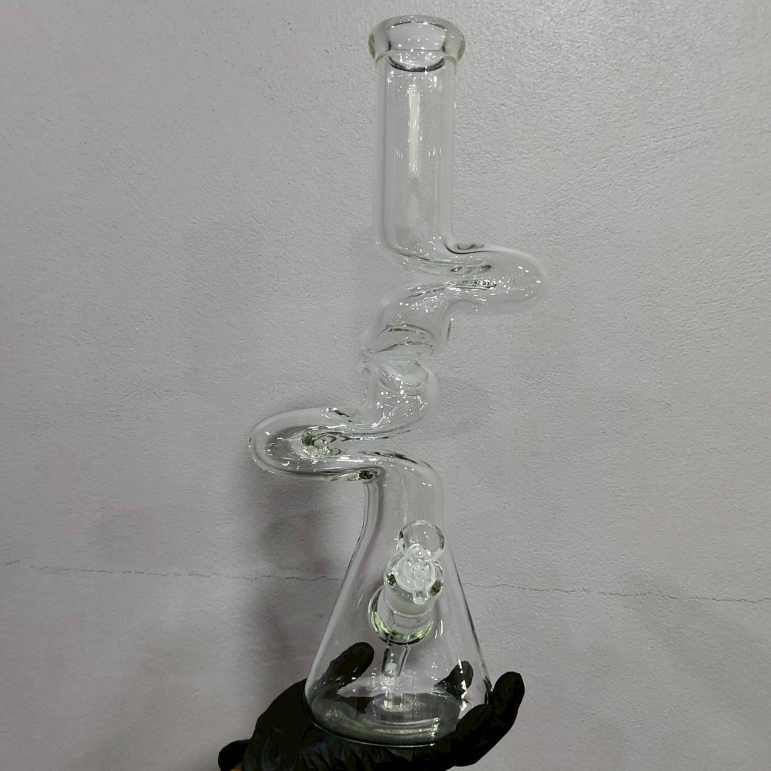 ZIGZAG BEAKER  GLASS BONG 45.5 CM
