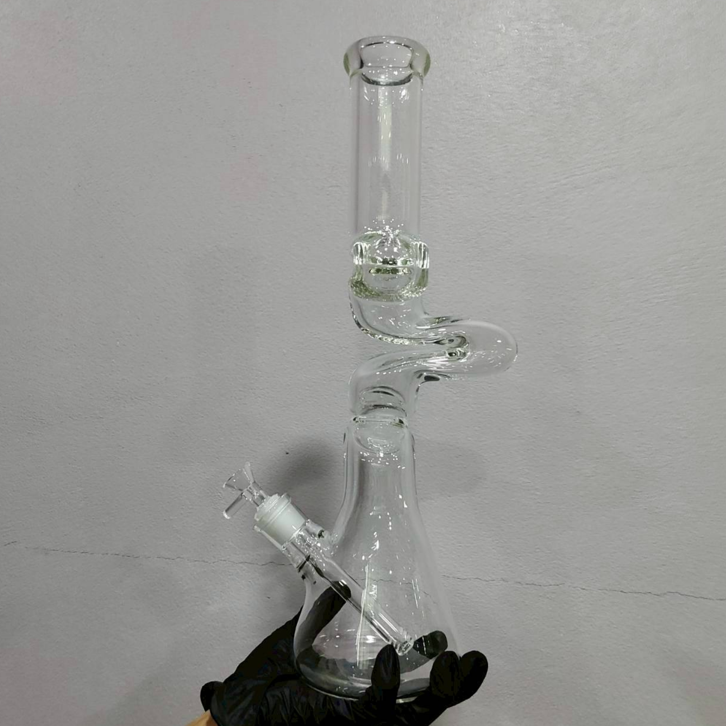ZIGZAG BEAKER  GLASS BONG 45.5 CM