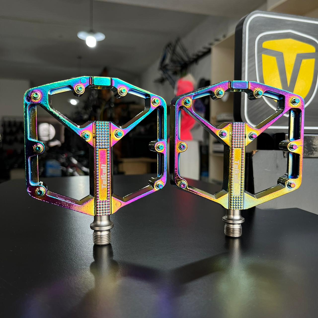 Pedales Aluminio Multicolor MTB