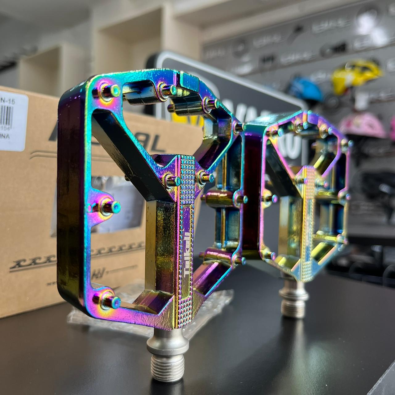 Pedales Aluminio Multicolor MTB