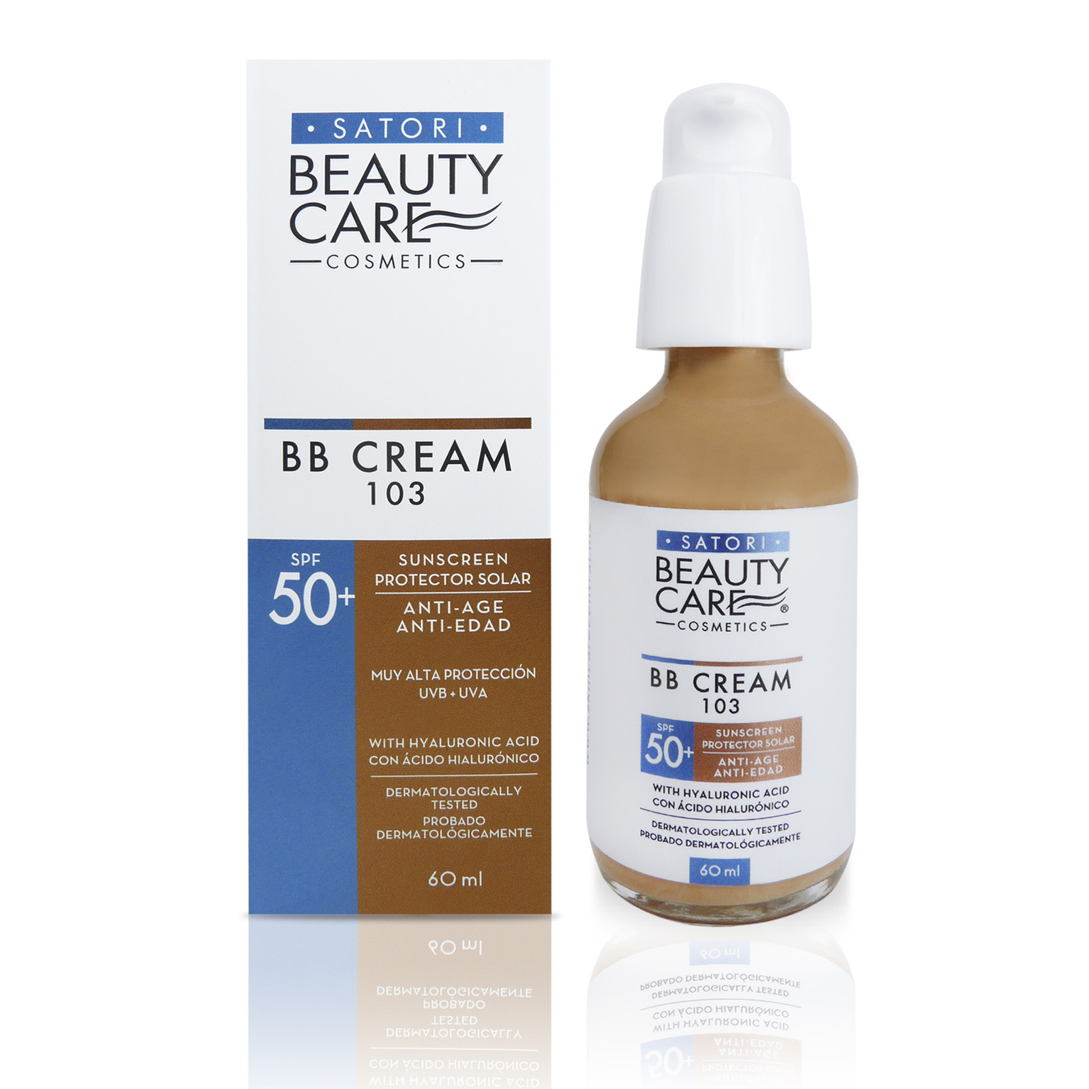 BB Cream 103 Satori Beauty Care FPS 50+ 60 ml