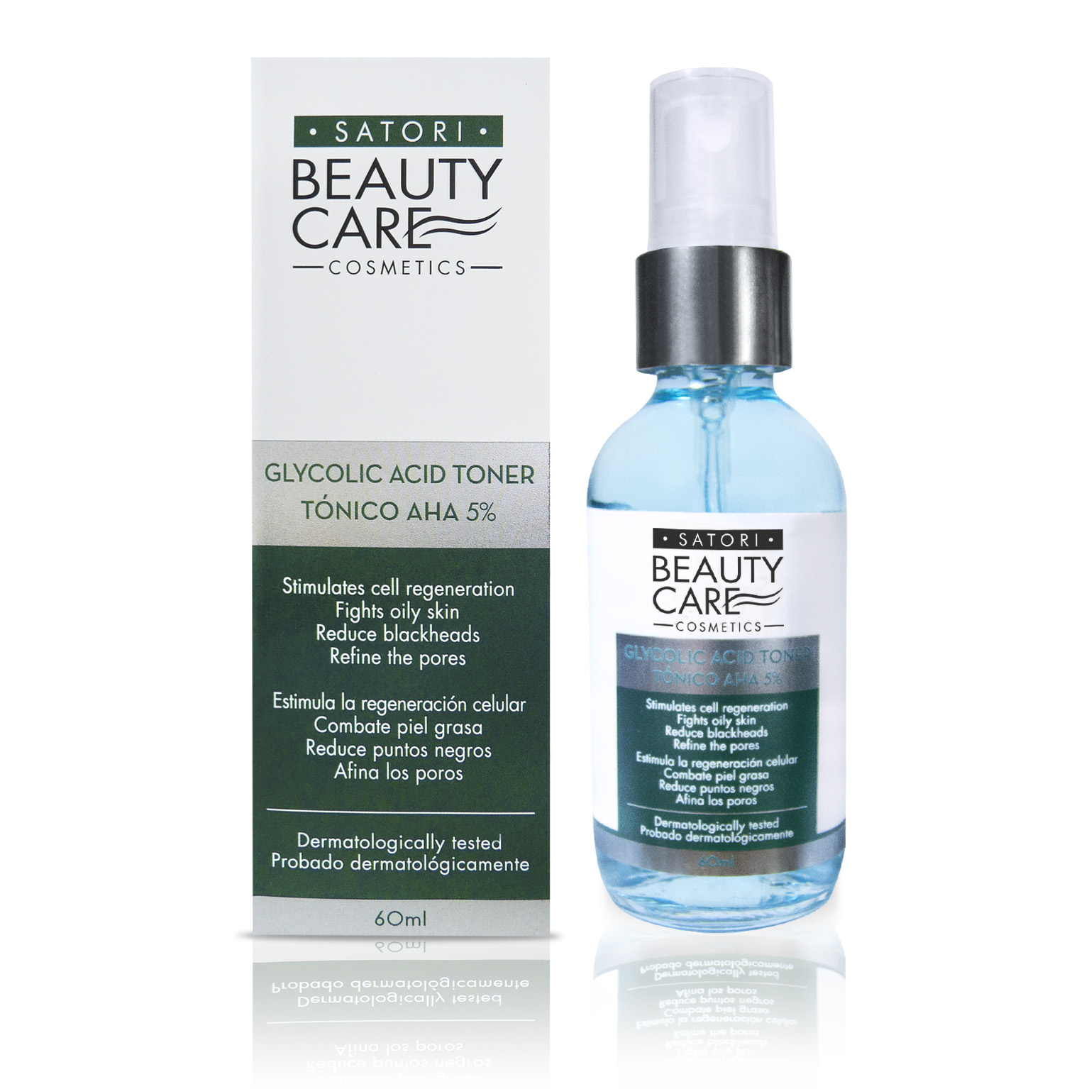 Tónico Facial Ácido Glicólico 5% 60ml