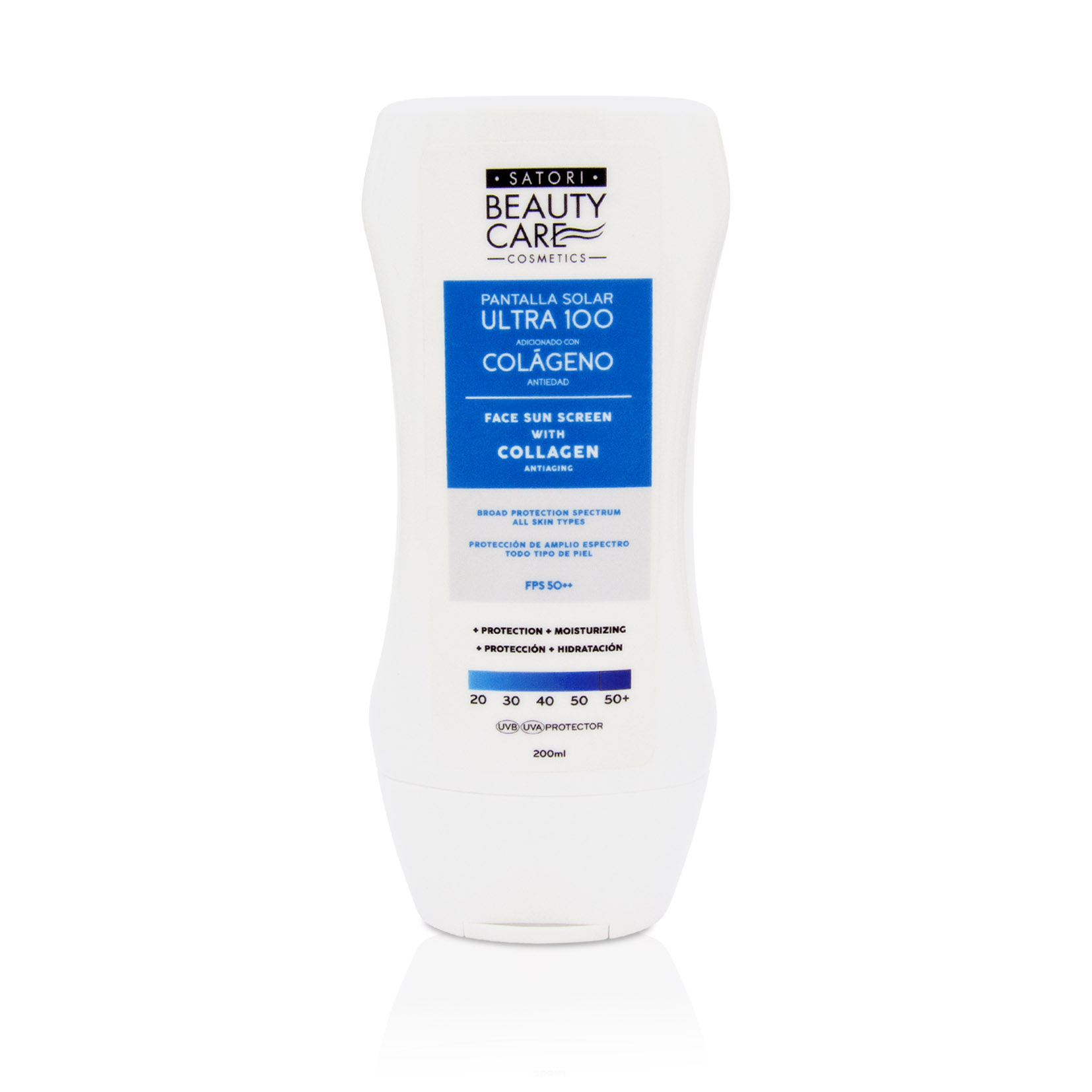 Pantalla Solar Ultra 100 Colágeno 250 ml