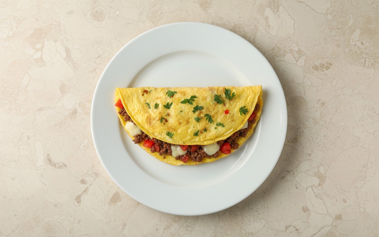 Omelette de carne