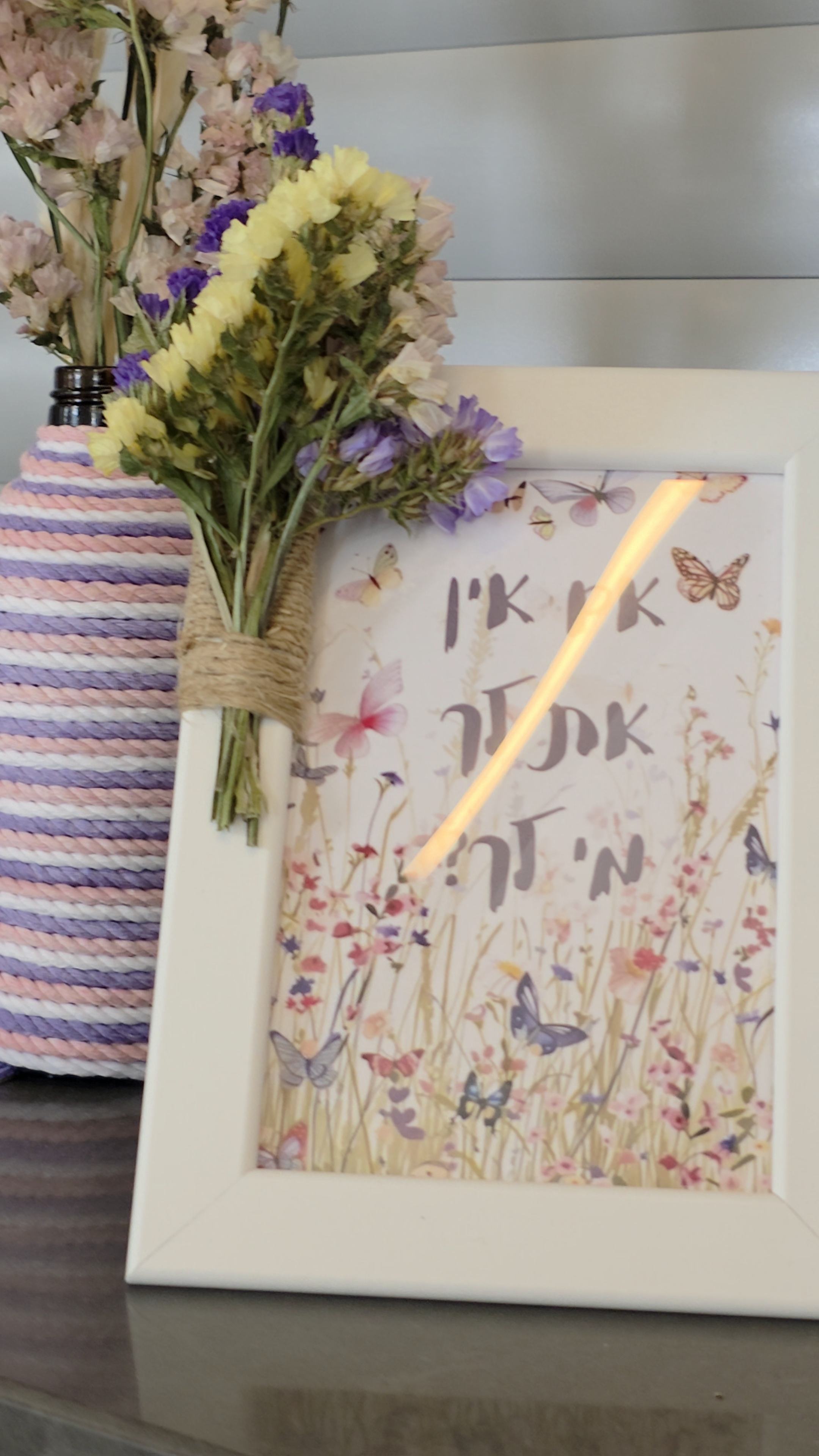 סדנת מסגרות פרחים