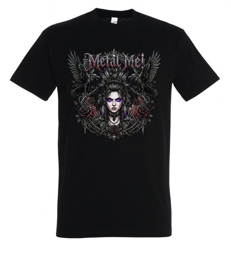 T-shirt Metal Me ! " PurpleWays "