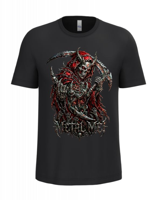 T-shirt Metal Me ! " Skull Reaper " 