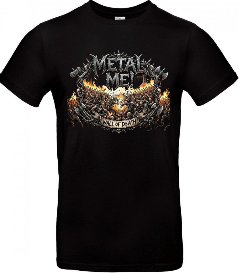 T-shirt Metal Me l " Wall of Death "