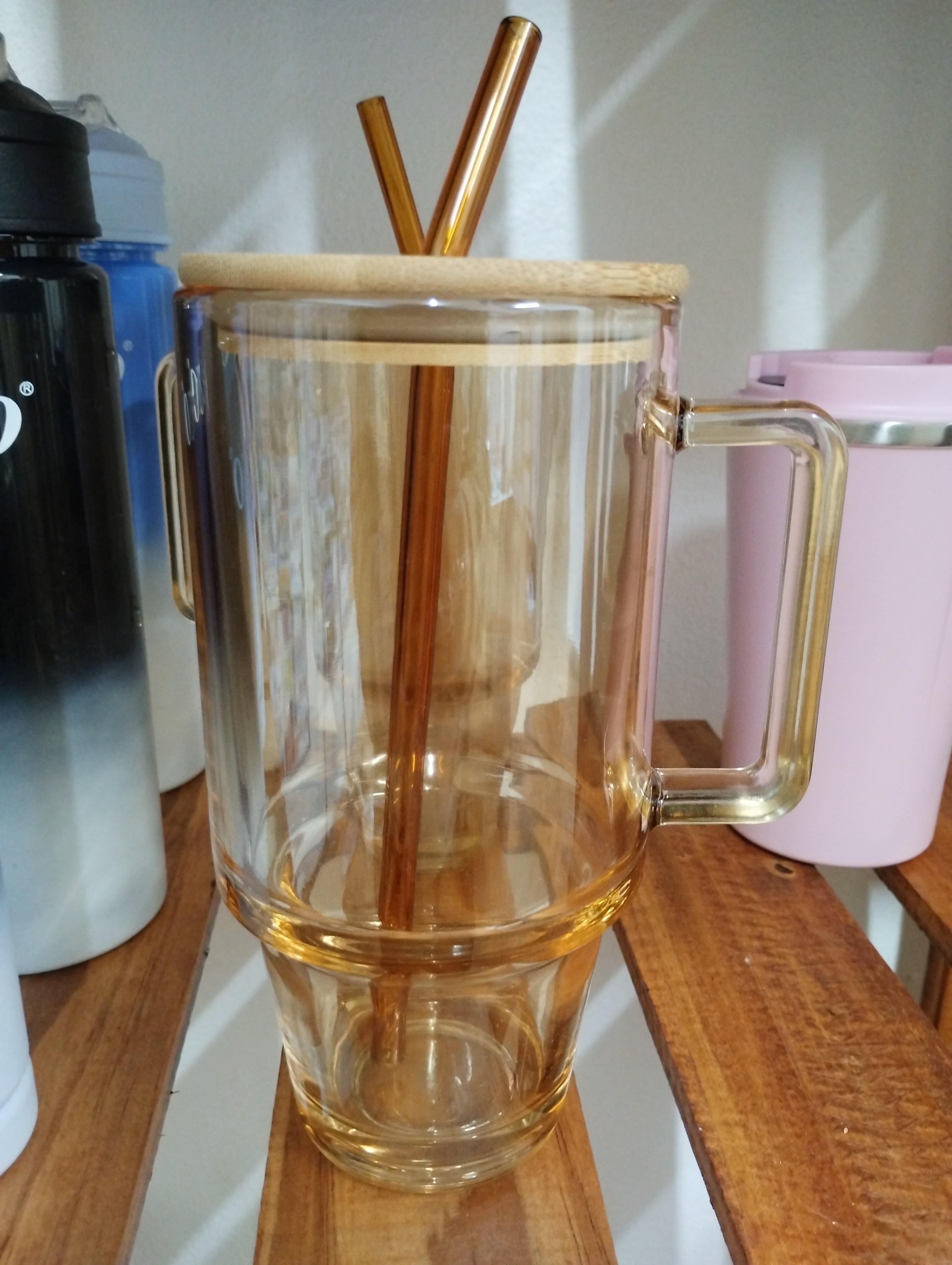 Quencher de vidrio ambar