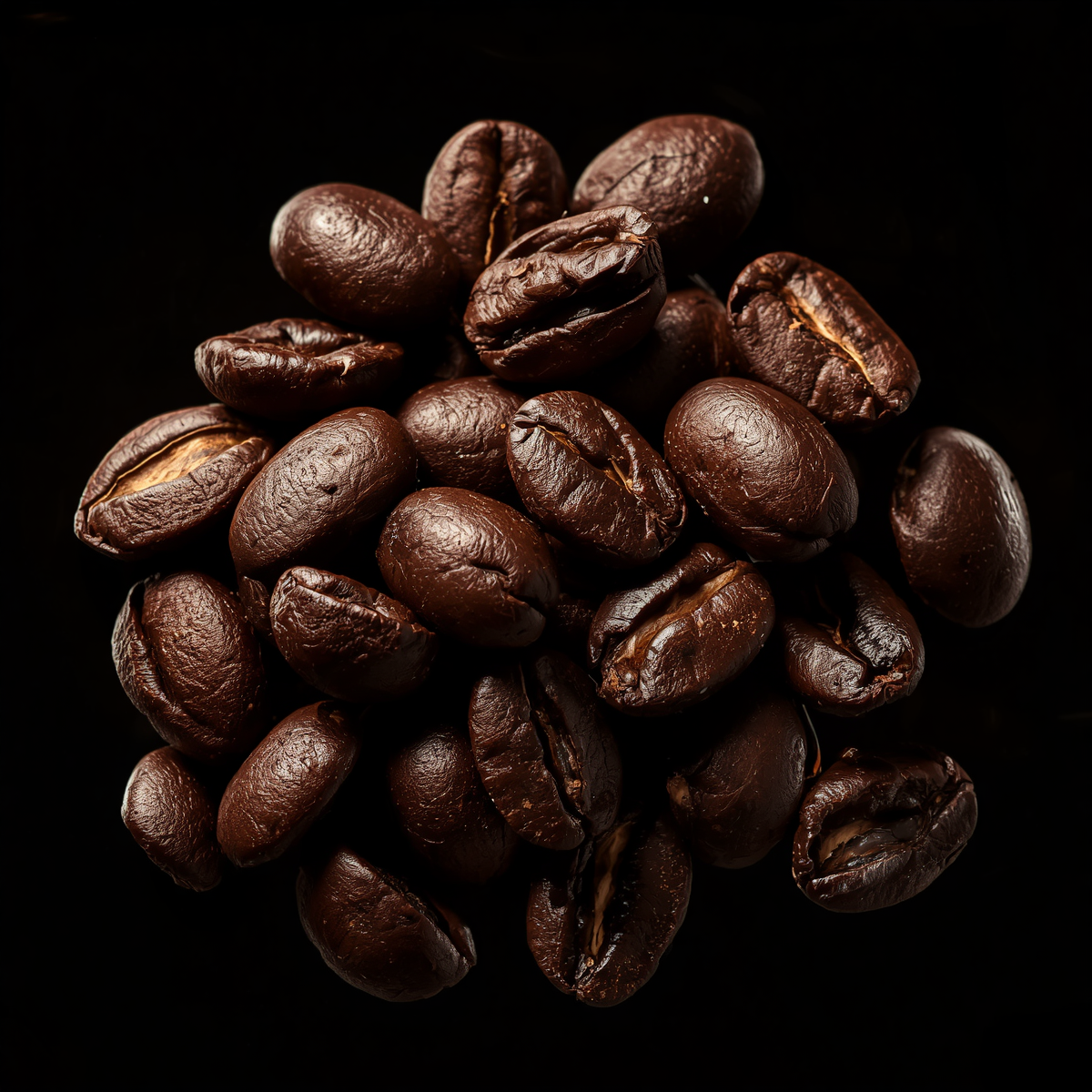 India Ratnagiri Estate coffee bean, Dark-roasted