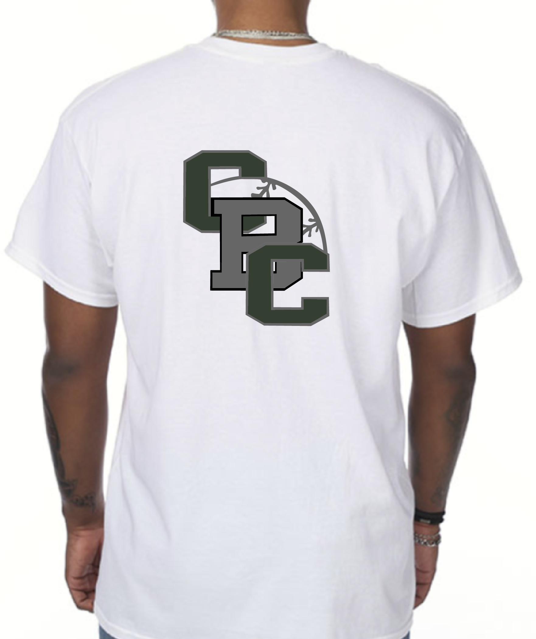 CBC  back unisex Bombers tee