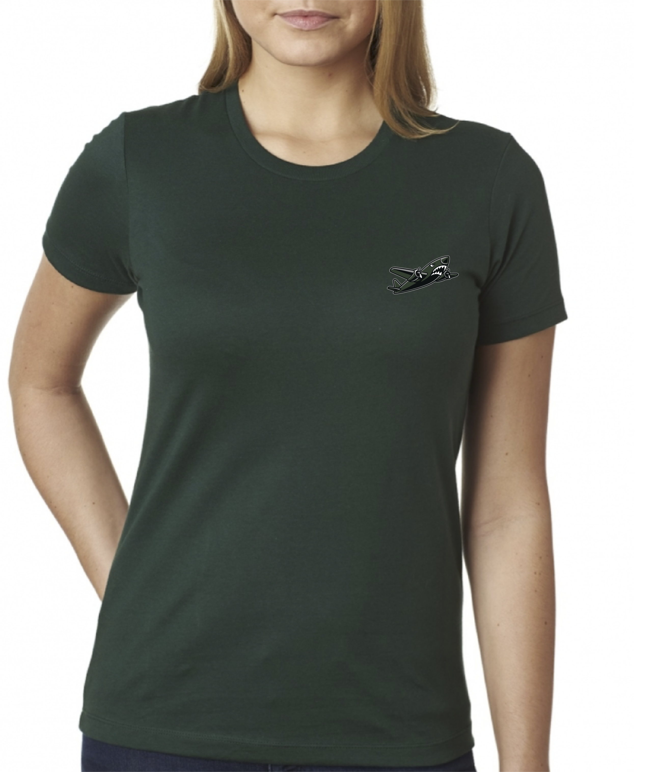 CBC back  Ladies fit Bombers tee