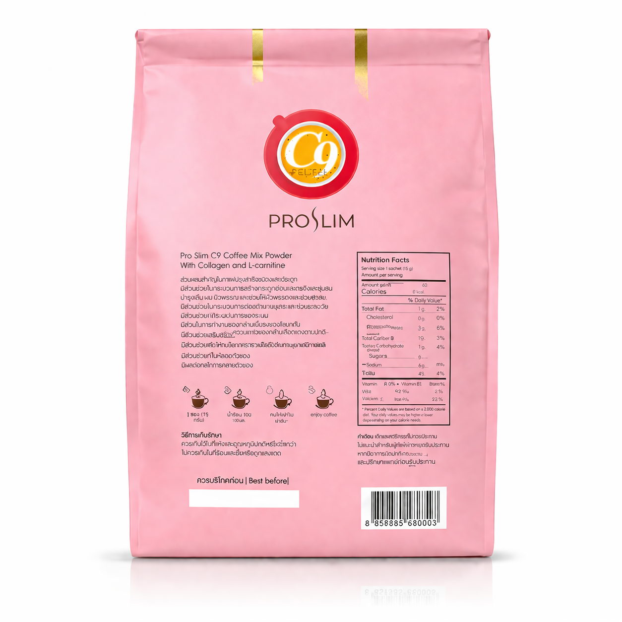 Proslim Go Free Mix Powder