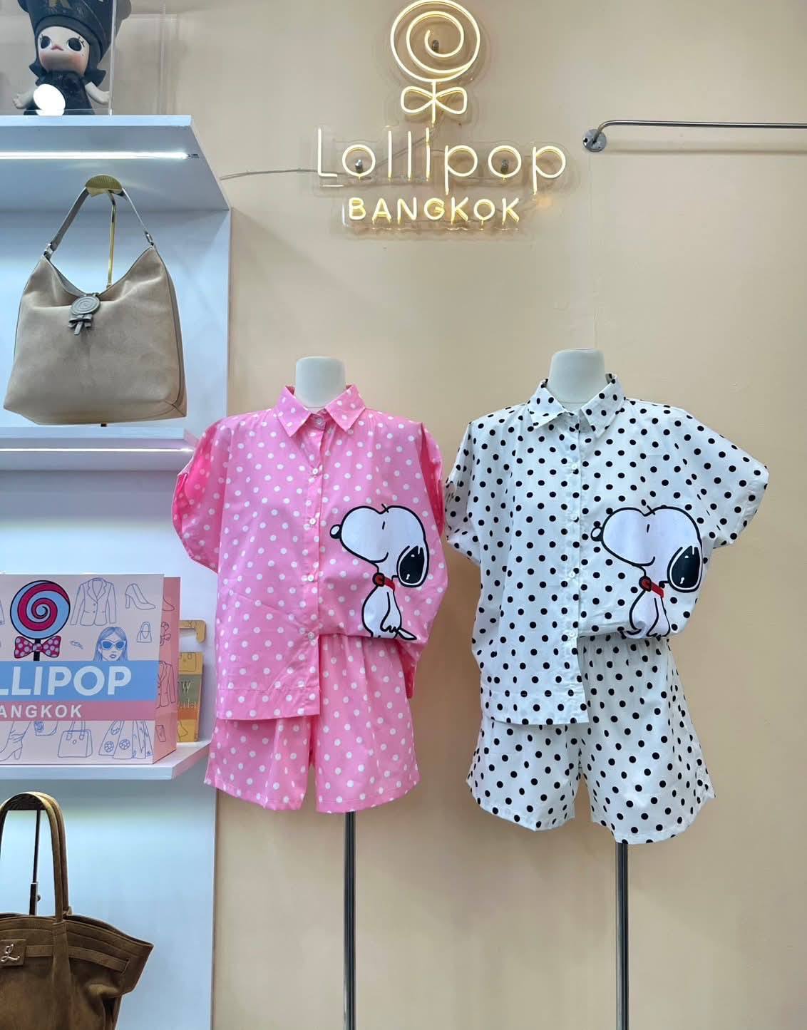 Hello Kitty Polka Dot Pajama Set