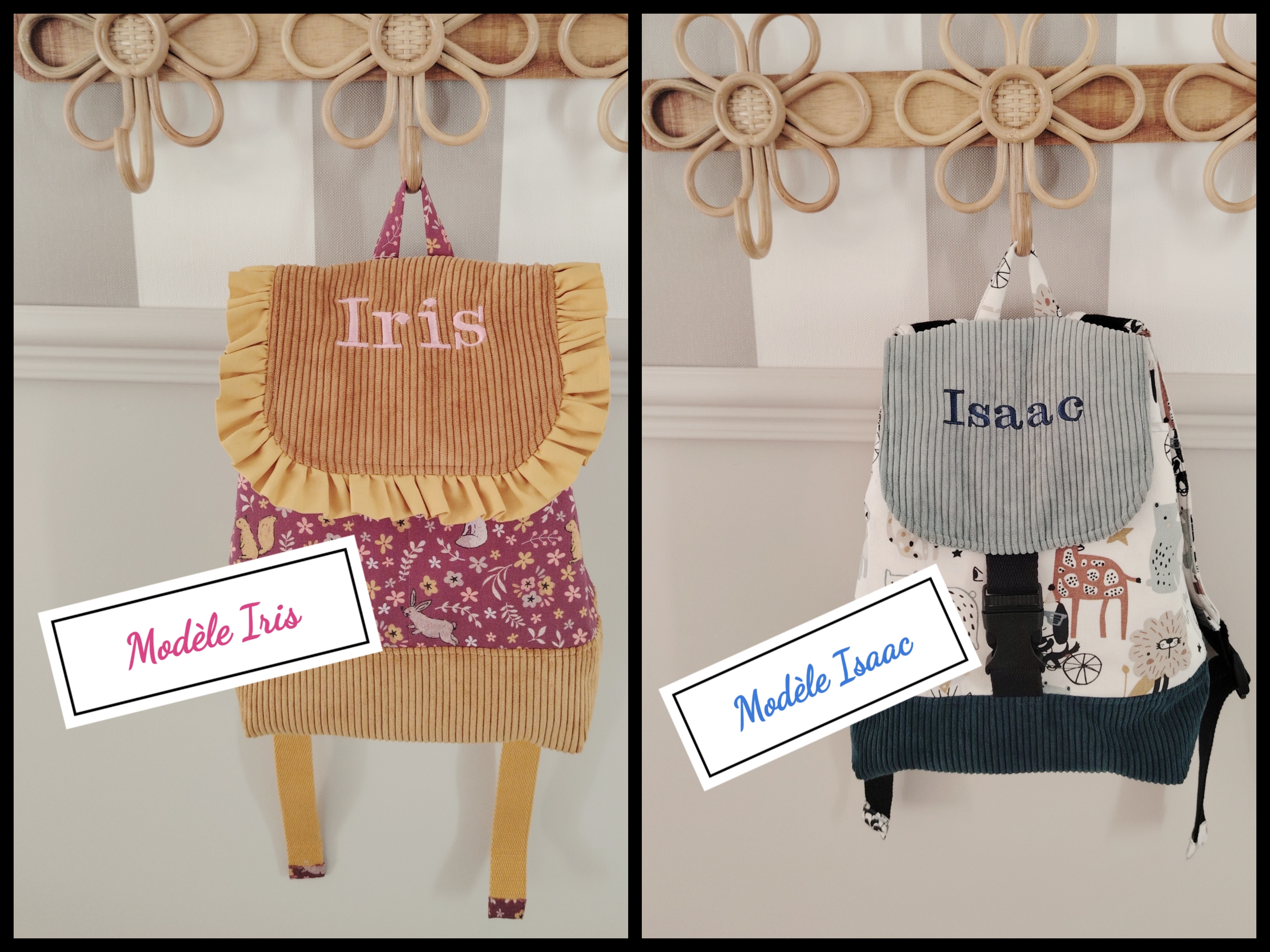 Le Sac des Petites Aventures – Sac à dos personnalisé