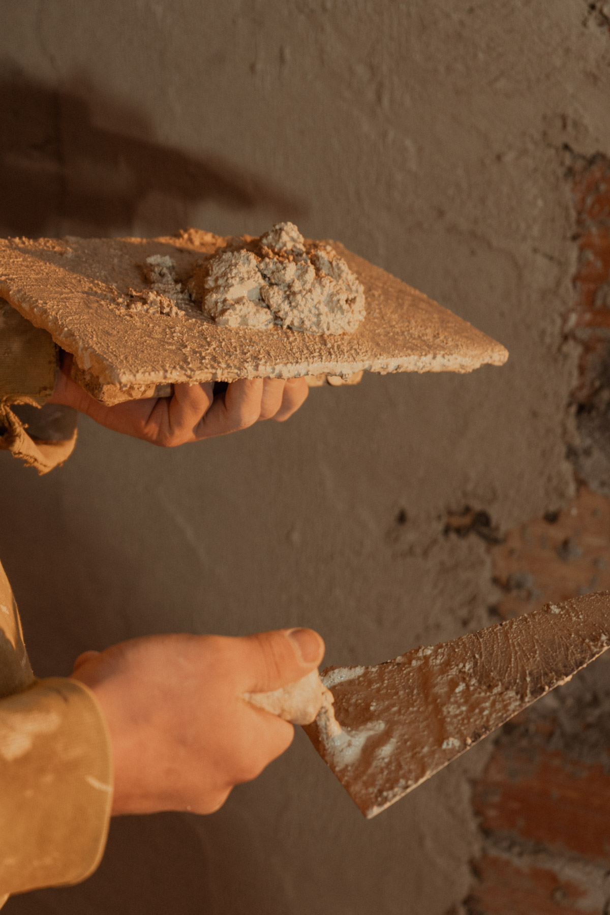 Atelier enduit chaux/sable
