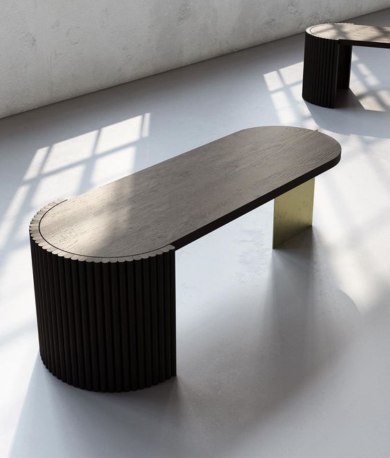 Modern Wooden Bench