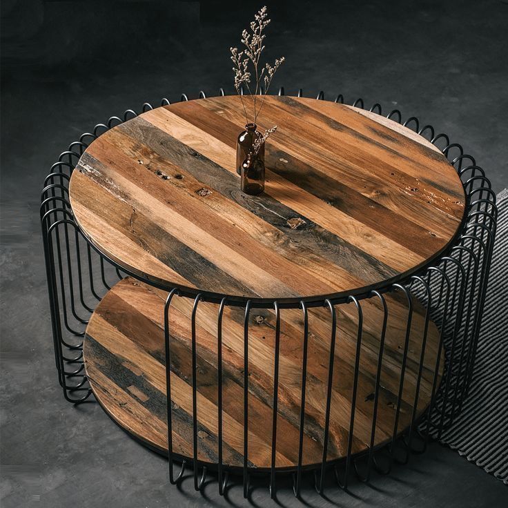 Rustic Industrial Coffee Table