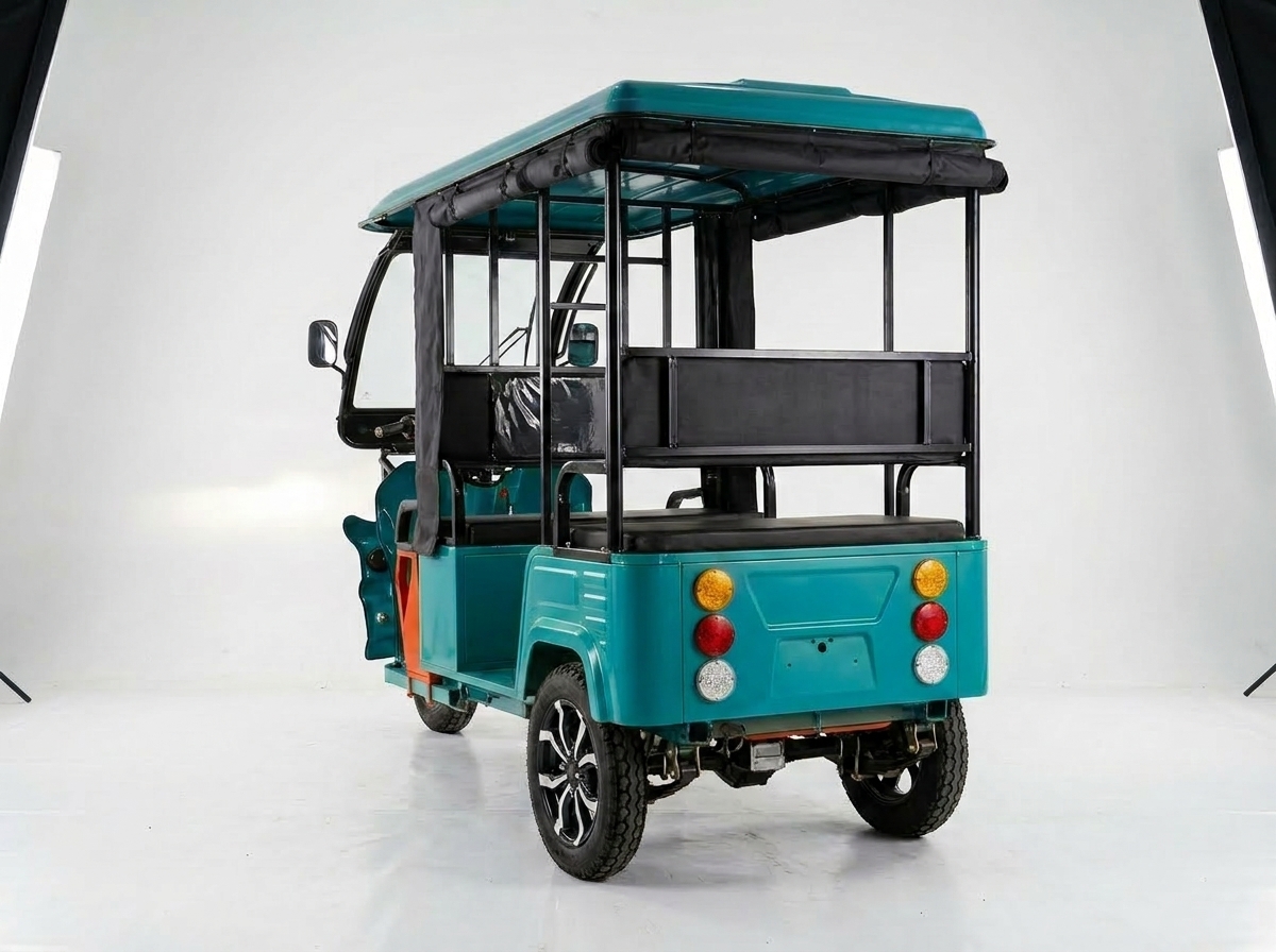 VERTEX All-Weather Passenger Shuttle E-Trike (1200W)