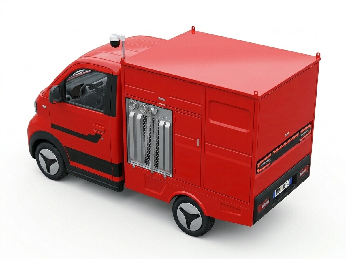 VERTEX Micro Electric Fire Engine (Aerogel Rescue Station)