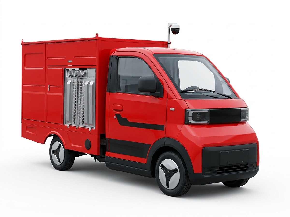 VERTEX Micro Electric Fire Engine (Aerogel Rescue Station)