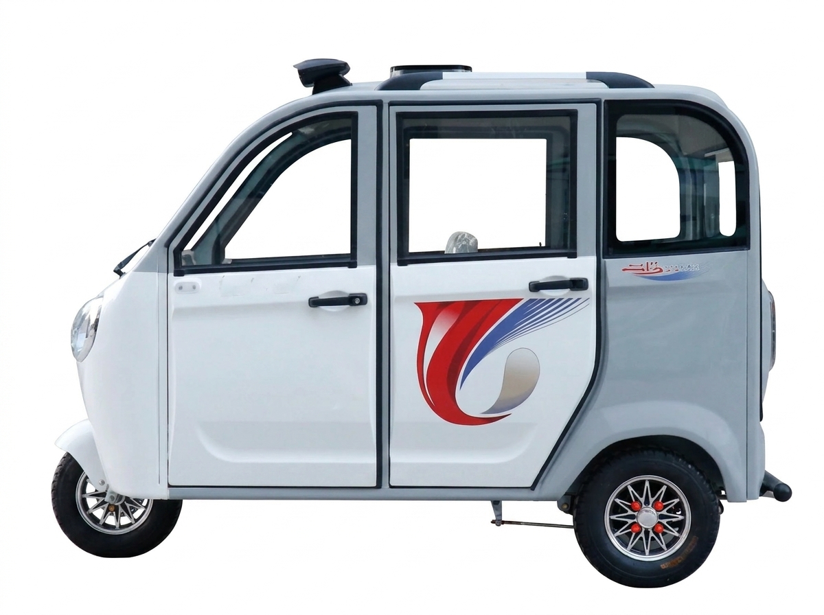 VERTEX Fully Enclosed Passenger E-Trike (1200W Cabin)