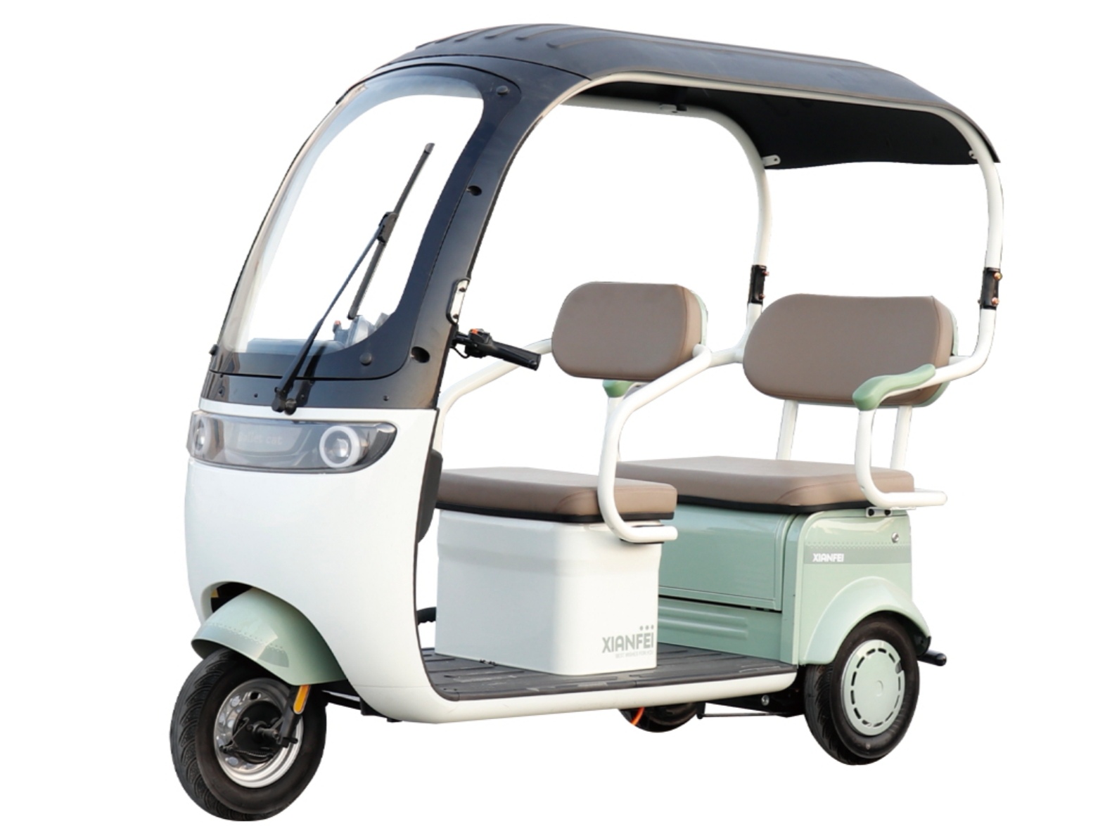 VERTEX Urban Leisure Passenger E-Trike (500W Canopy Model)