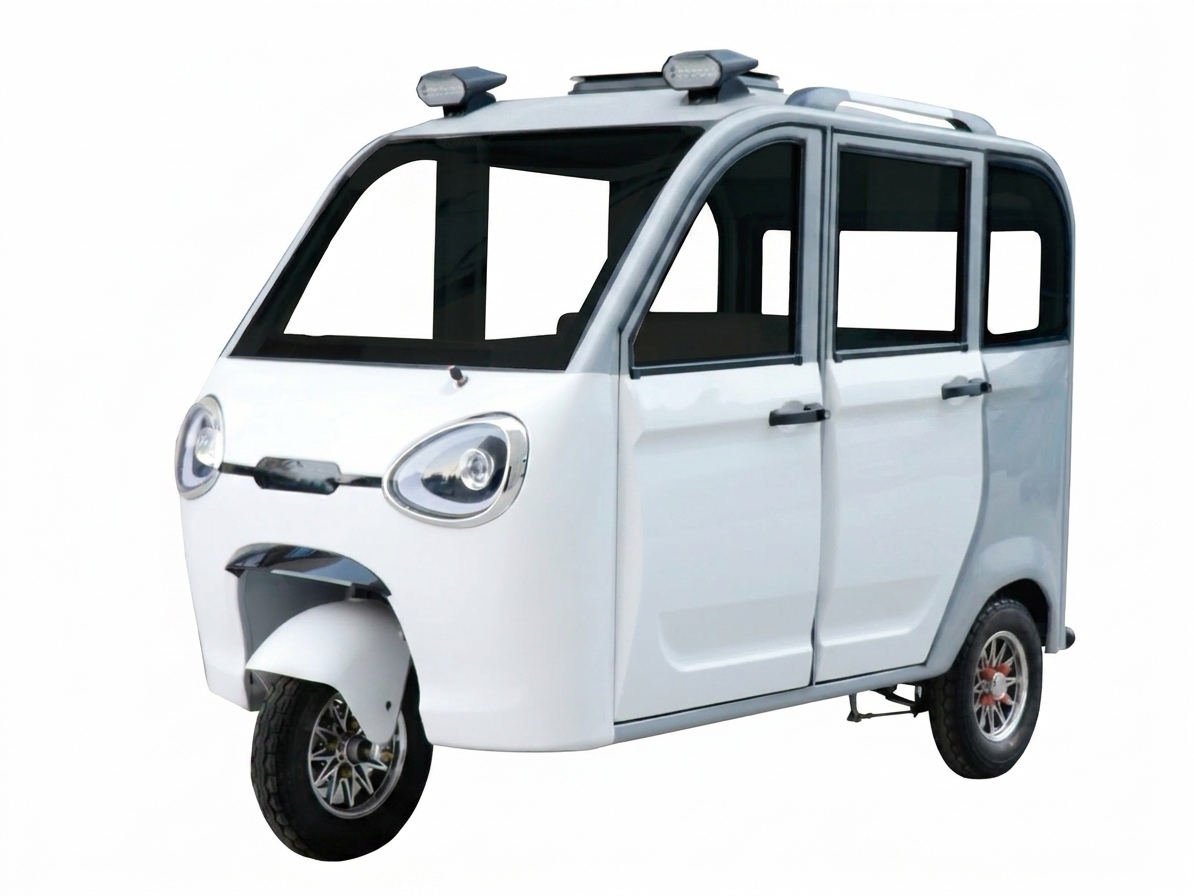 VERTEX Fully Enclosed Passenger E-Trike (1200W Cabin)