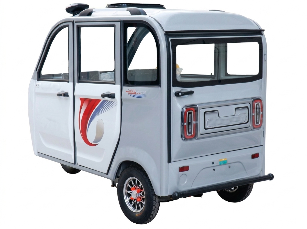 VERTEX Fully Enclosed Passenger E-Trike (1200W Cabin)